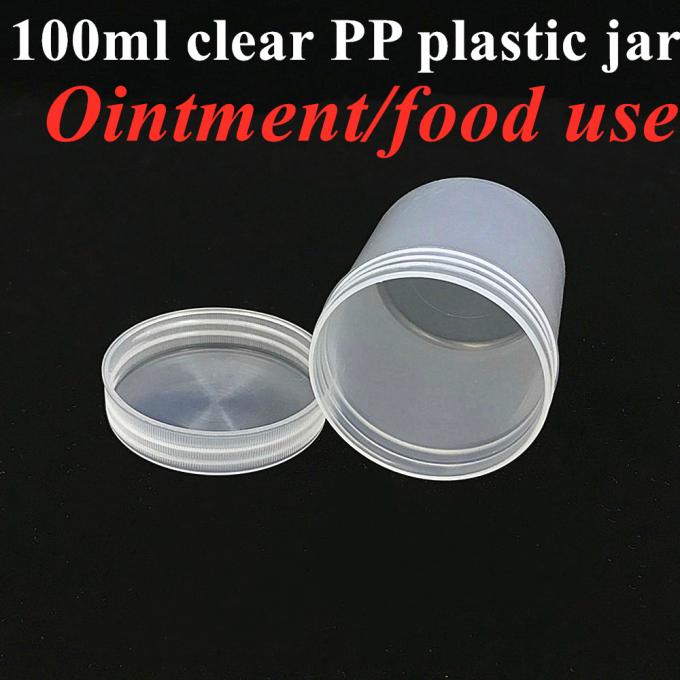 250ml 500ml Custom Plastic Jar Cosmetic White PP Cream Body Cream Jarluxury Travel Cosmetic Packing Container