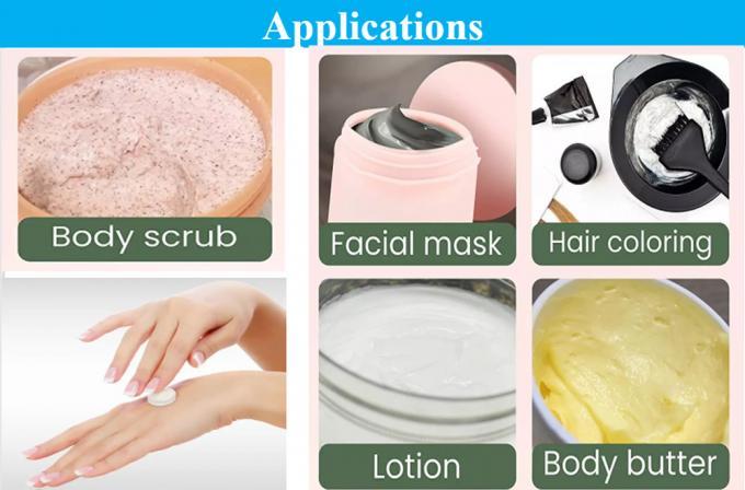 250ml 500ml Custom Plastic Jar Cosmetic White PP Cream Body Cream Jarluxury Travel Cosmetic Packing Container