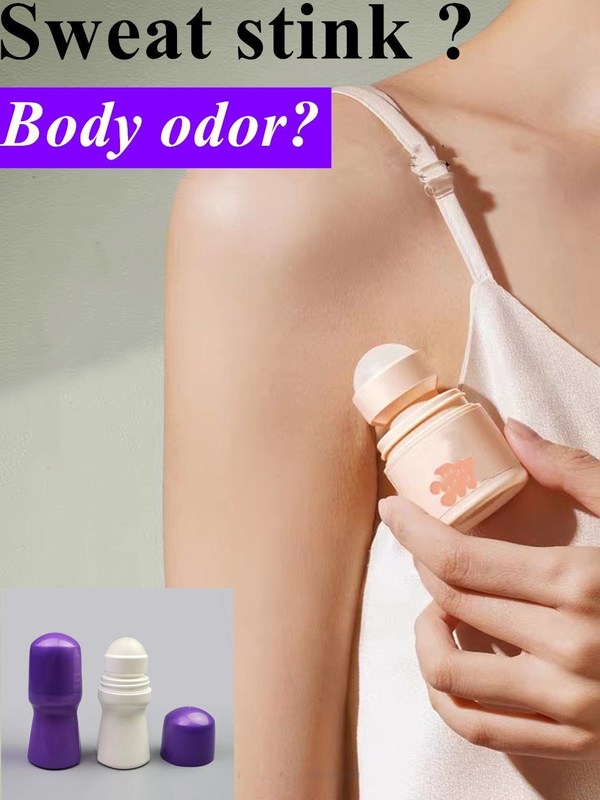 50 مل HDPE البلاستيكية لفة على زجاجة مزيل للشم الزجاجة المرأة العطرية الزجاجة الجسم الطفل الأطفال الزجاجة مضادة للشم الزجاجة