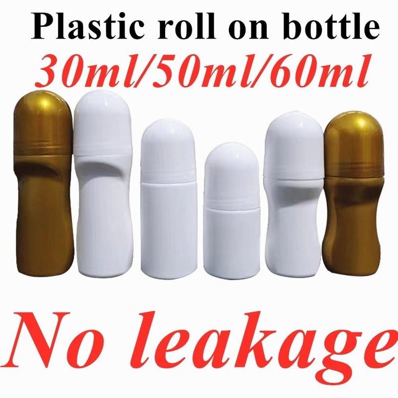 30 مل 50 مل 60 مل زجاجة بلاستيكية بيضاء على عجلة HDPE زجاجة مزيل للاستنزاف فارغة قابلة لإعادة التعبئة
