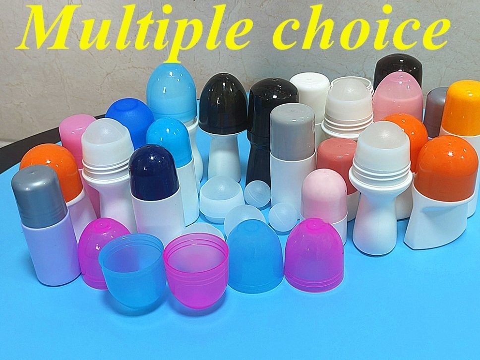30 مل 50 مل 60 مل زجاجة بلاستيكية بيضاء على عجلة HDPE زجاجة مزيل للاستنزاف فارغة قابلة لإعادة التعبئة