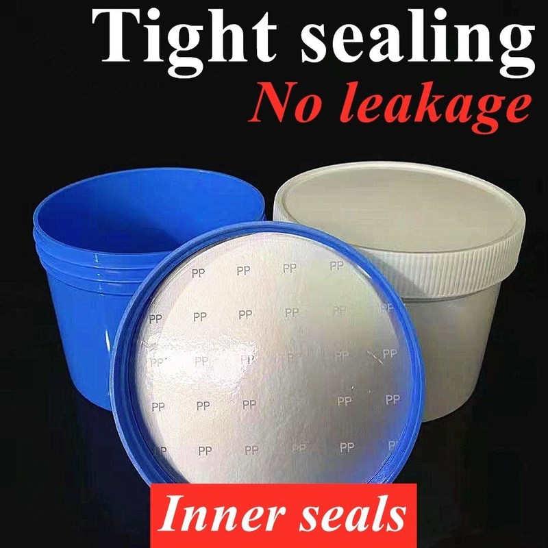 فخم 150 غرام 250 غرام 500 غرام 1000 غرام فارغ أبيض أسود أزرق شفاف مستحضرات التجميل لوشن الوجه الجسم الجدار المزدوج زجاجة مستحضرات التجميل PP