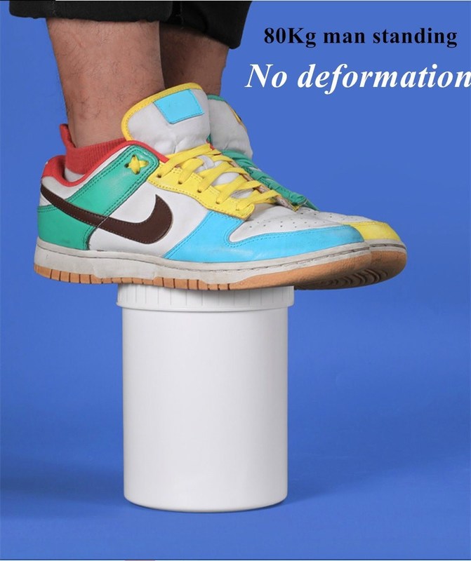 الأزرق الأبيض الشفاف الأسود الأحمر واسع الفم كريم الوجه PP الجرة التجميلية الجرة البلاستيكية للكريم مرهم استخدام مستحضرات تجفيف الجسم