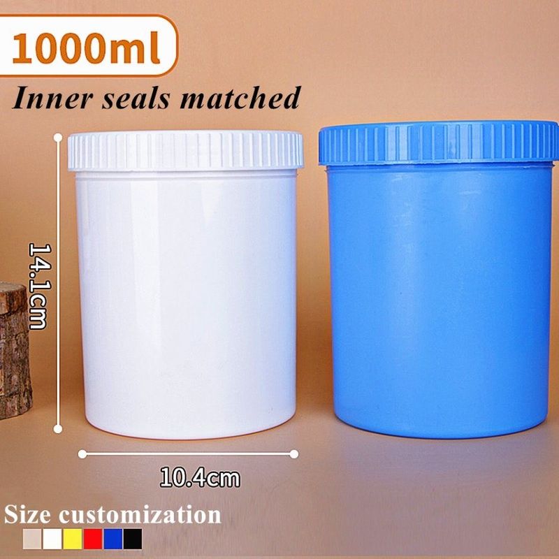 OEM 150ml 250g 500g حزمة مستحضرات التجميل PP البلاستيك الزجاجات مستحضرات التجميل كريم الوجه الزجاجات التعبئة