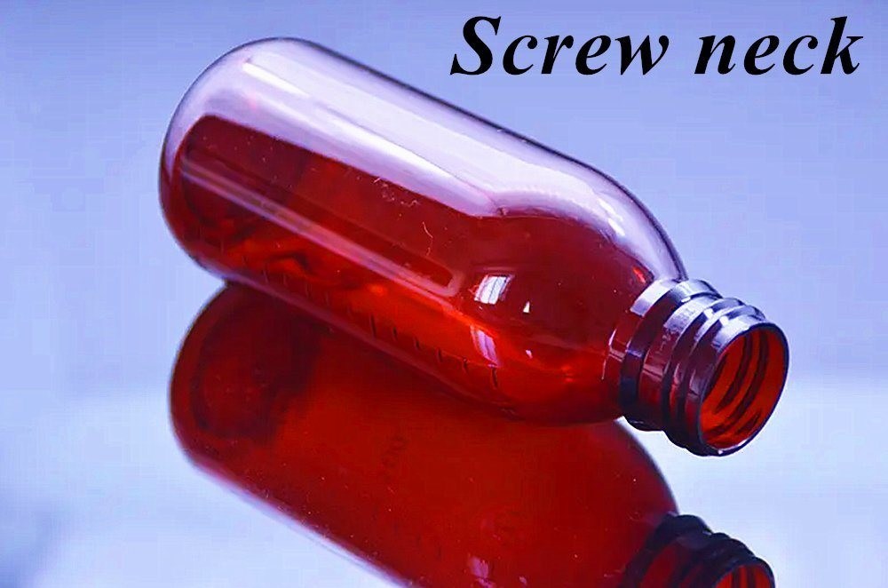 3 أوقية 4 أوقية 5 أوقية الأدوية الحيوانات الأليفة الحيوانات الأليفة أمبر حاوية بلاستيكية شراب السعال زجاجة الدواء زجاجة سائل شفوي