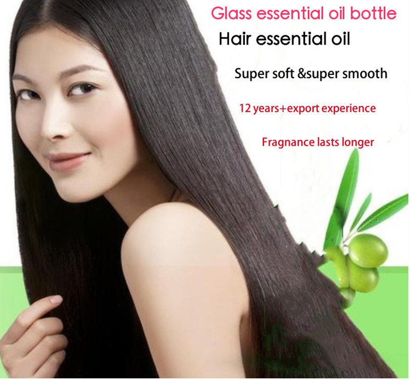 10 مل 20 مل 30 مل 50 مل زجاجة زيت أساسي مستديرة فارغة زجاجة قطرية زجاجية سوداء لامعة مع قطعة زجاجية معايرة