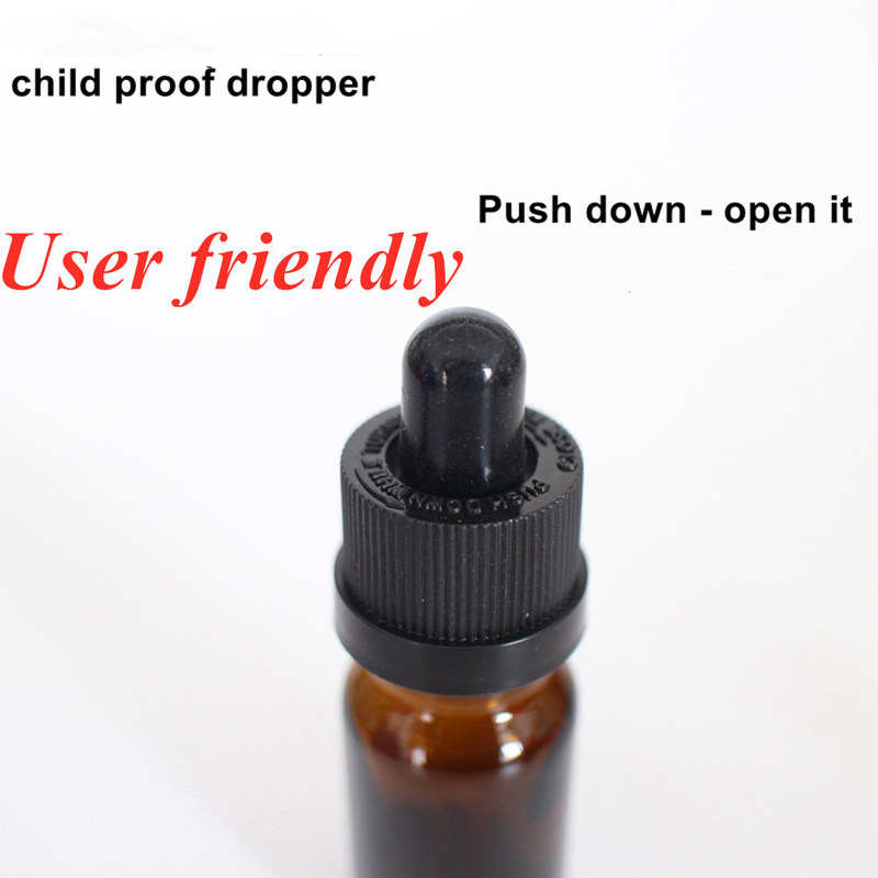 مستحضرات التجميل العناية بالبشرة 10ml 20ml 30ml 50ml 100ml زجاجة قطرات زيت أساسي دائرية فارغة