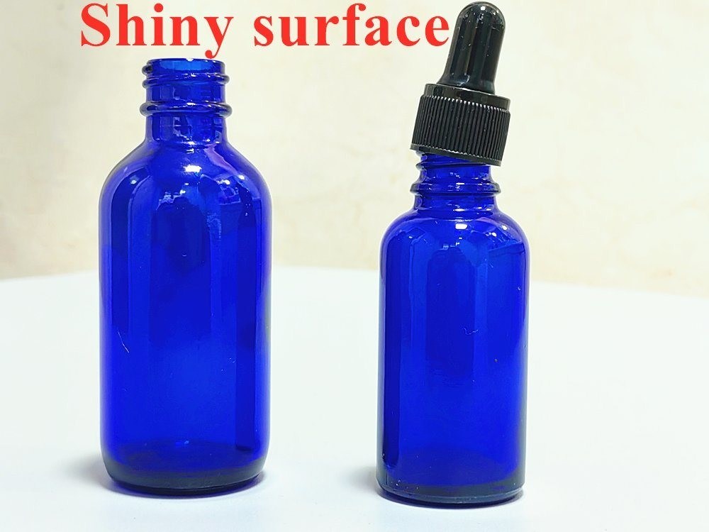 30 مل 50 مل 60 مل زجاجة تجميل صغيرة مستديرة فارغة زجاج زيت أساسي صاف أزرق زجاجة زجاجة زجاجة زجاجة زجاجة زجاجة زجاجة