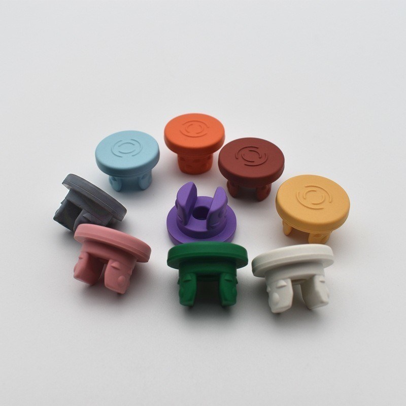 13 ملم 20 ملم 28 ملم المحقن الطبي البوتيل المطاطي الرمادي الأحمر الأزرق الصيدلانية بروموبوتيل