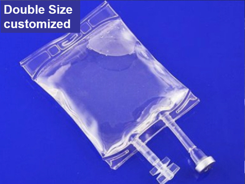 كيس التسريب الطبي البلاستيكي العقيم 100 مل 250 مل 500 مل PVC Sodium Chloride Solution IV
