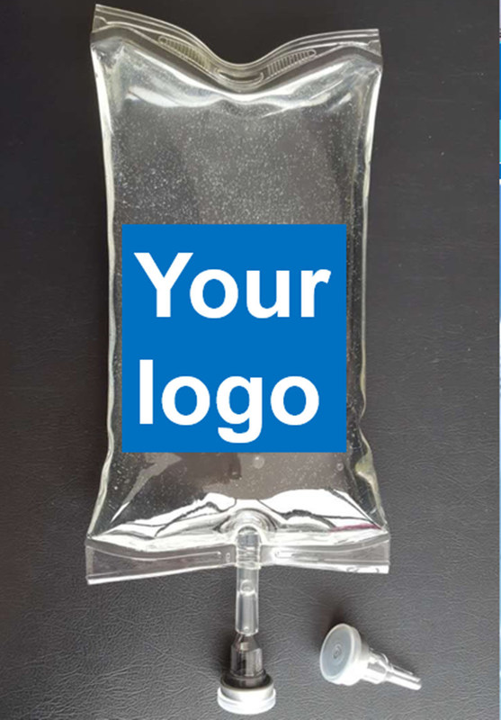 500ml 1000ml PVC أكياس IV العقيمة PVC IV Bag كيس التسريب الطبية العقيمة البلاستيكية المستخدمة مرة واحدة