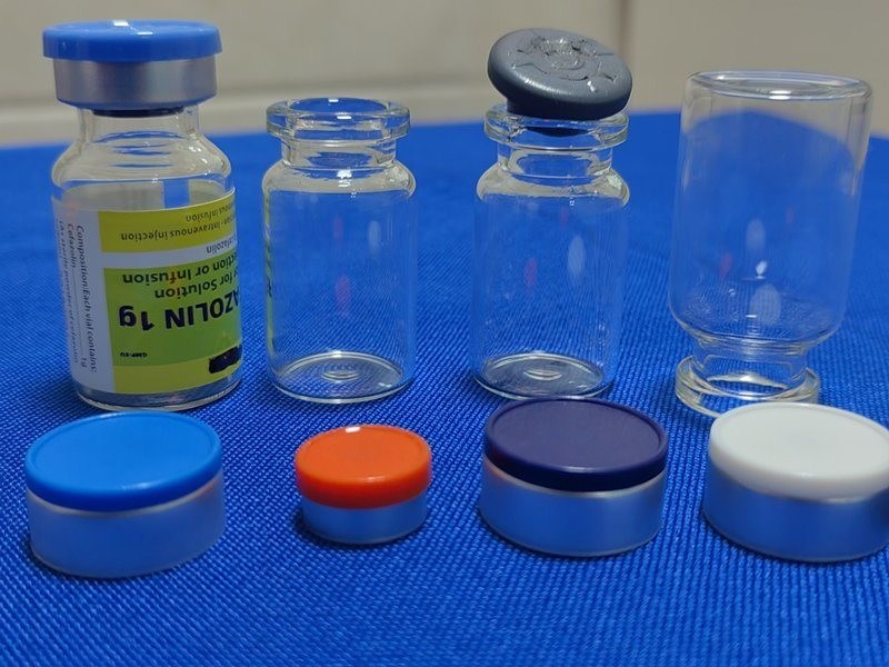 عبوة زجاجية صافية فارغة فارغة أدوية منخفضة البوروسيليكات