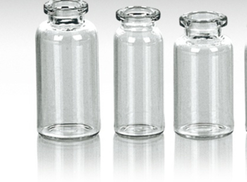 قنينة زجاجية صافية 18 ملم من البوروسيليكات مع أغطية USP نوع قنينة زجاجية فارغة