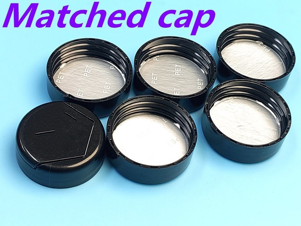 100 مل أحمر منخفض MOQ زجاجات حبوب منع الحمل البلاستيكية PET فارغة زجاجات الفيتامينات البلاستيكية المخصصة كبسولة الزجاجة مع غطاء المسمار Flip Top Cap