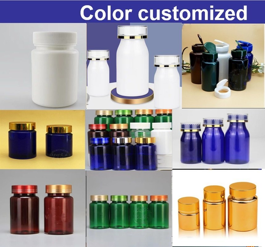 كبد سمك القد زيت زيت السمك دواء في كبسولة بلاستيكية زجاجة PET 120 مل مكملات فيتامينات فارغة كبسولة حبوب منع الحمل زجاجة بلاستيكية