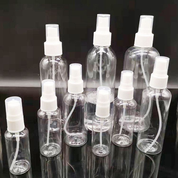 30 مل 50 مل 60 مل 100 مل 120 مل 250 مل تجميل فارغ للحيوانات الأليفة عطر الضباب البلاستيكي الزجاجة الرش الزجاجة البلاستيكية الصغيرة الزجاجة الرش PET