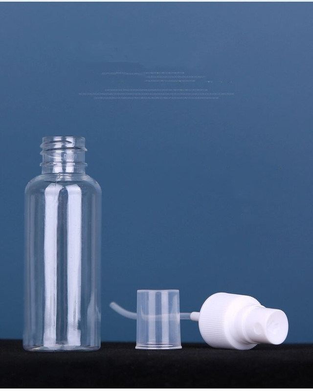 100ml 120ml 355ml البلاستيكية غطاء المسمار مضخة مضخة رشاح زجاجة الحيوانات الأليفة مطهر زجاجة مصنع