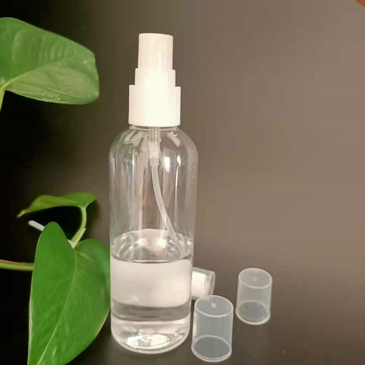 مستحضرات التجميل 30ml 50ml 60ml 100ml 120ml مستديرة فارغة بطاقة PET الضباب الدقيق زجاجة رش البلاستيكية للعطور الضباب الدقيق زجاجات رش