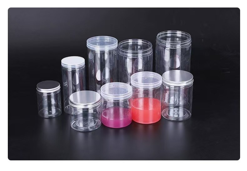 Household Food Storage Jar With Matched Plastic Cap Customization Size/shape